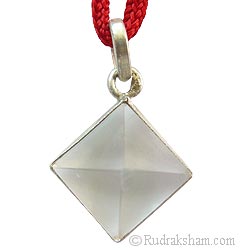 Quartz - Crystal Pyramid Pendant