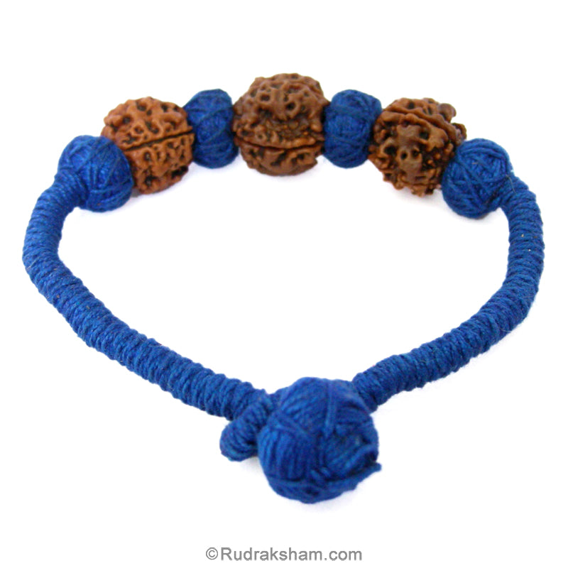  Triple 4 Mukhi Wrist Band