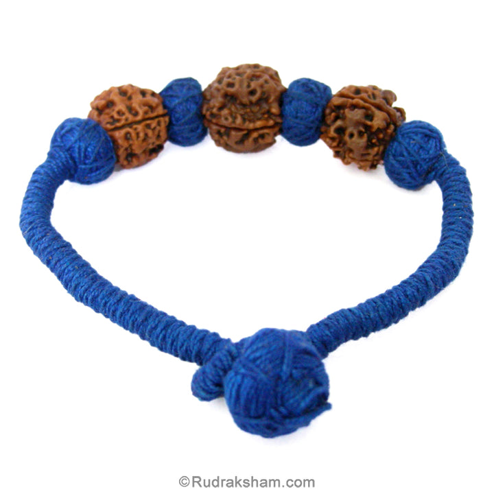  Triple 4 Mukhi Wrist Band