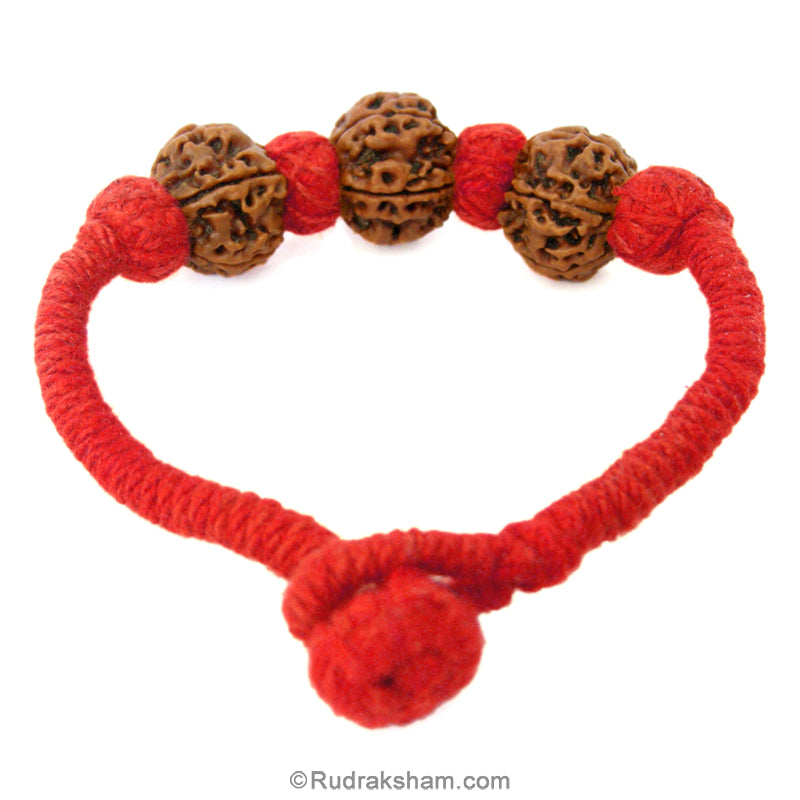  Triple 5 Mukhi Wrist Band