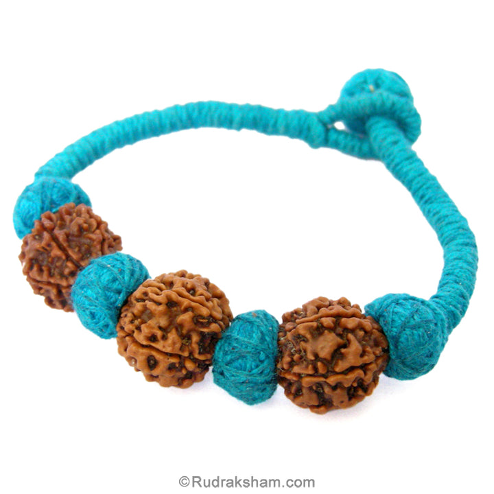 Triple 6 Mukhi Wrist Band