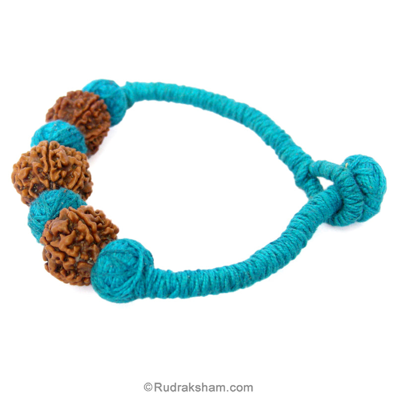  Triple 6 Mukhi Wrist Band