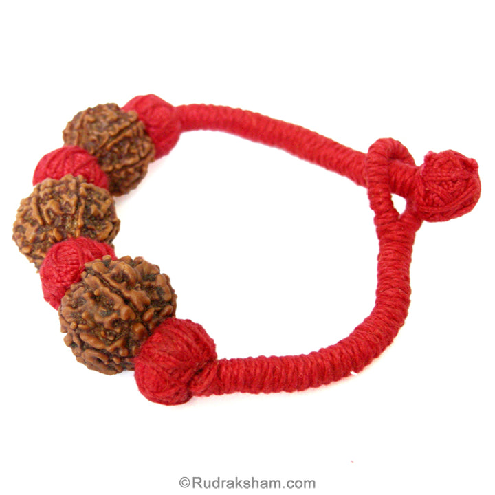  Triple 7 Mukhi Wrist Band
