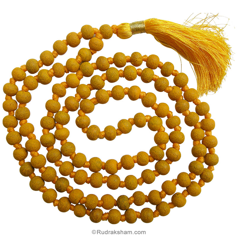 Turmeric Mala Prayer Beads – Supreme Swan